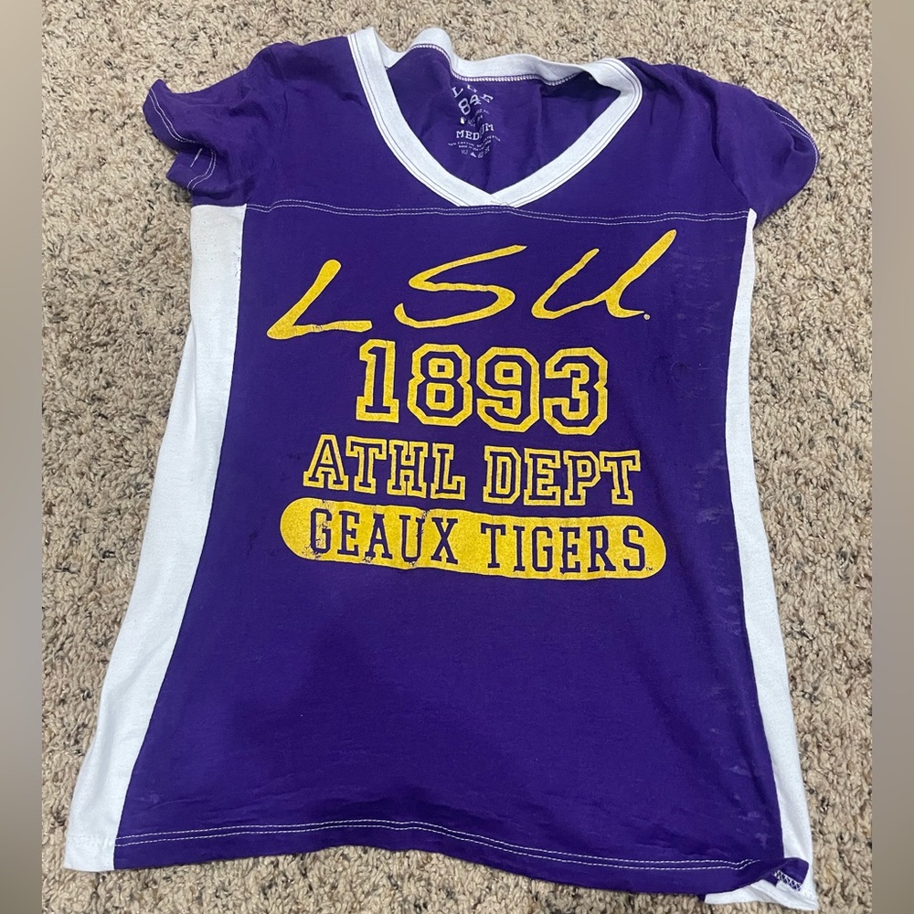LSU retro shirt